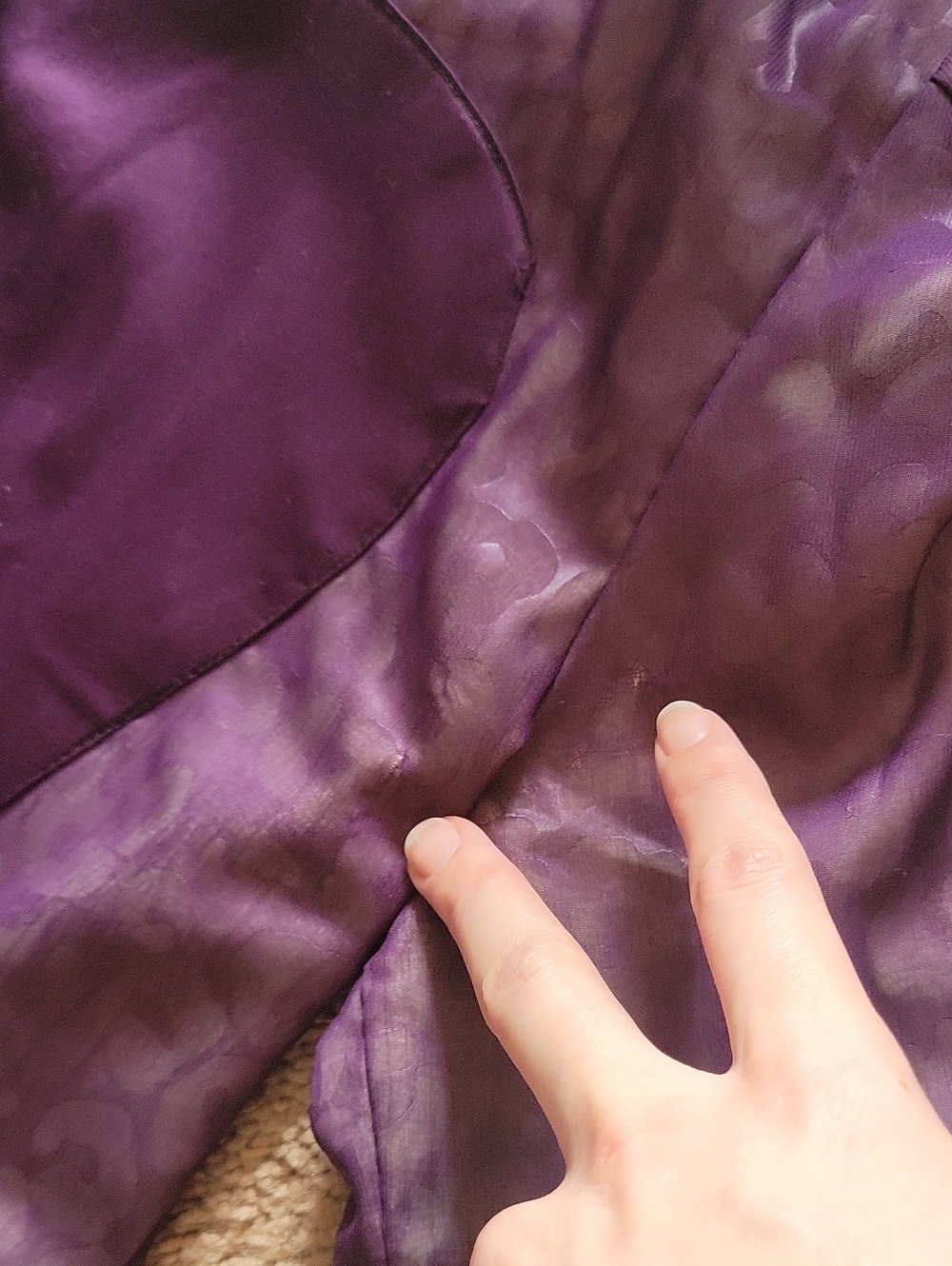 Homemade Button-Front Pinup Dress - Picture 4 of 4